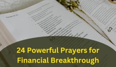 24 Powerful Prayers for Financial Breakthrough