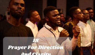 Prayer For Direction And Clarity