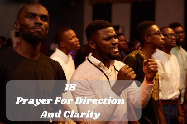 Prayer For Direction And Clarity