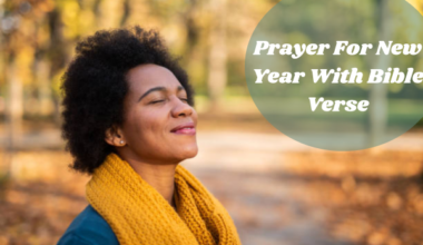 Prayer For New Year With Bible Verse