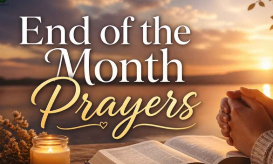 End-of-Month Prayers with Scriptures